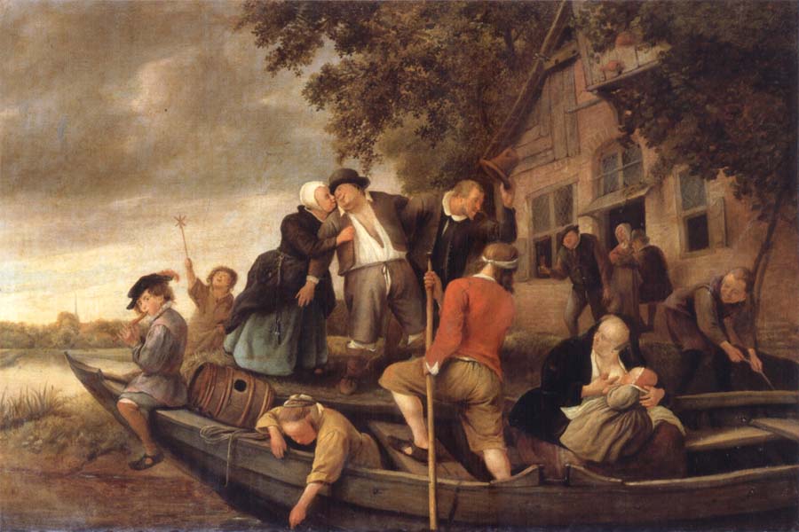 Jan Steen The Merry  Homecoming